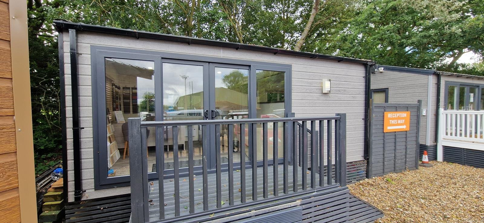 AVAILABLE | Garden Office/ Glamping | 19×12 with kitchen | D/Glazing & Heating