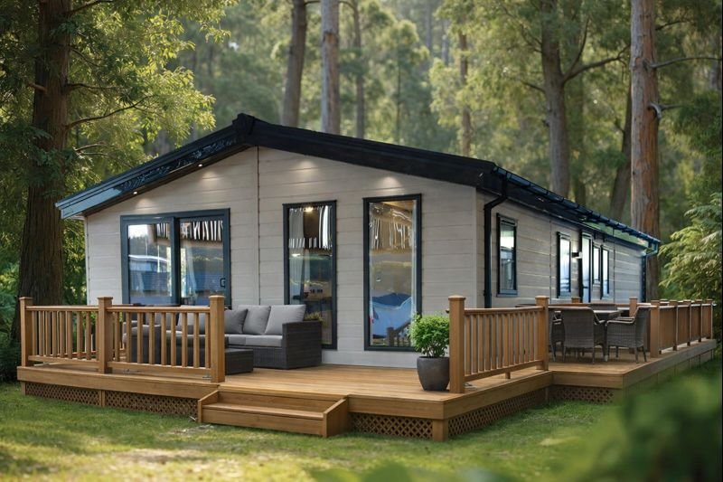 Pre-Order | 2027 NEW Sunrise Seren Lodge | 2 Double beds | BS3632 Residential Spec