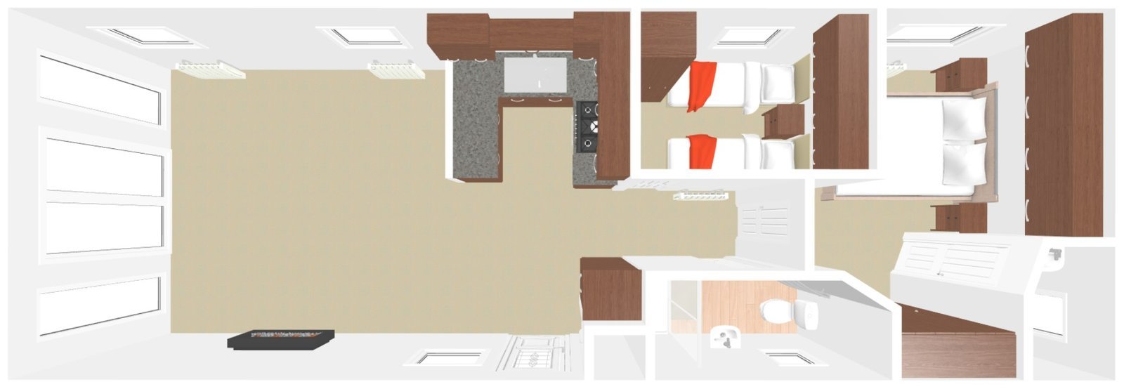PRE-ORDER | 2027 | Sunrise Lodge Deluxe 38×13 | 2 beds - Image 28