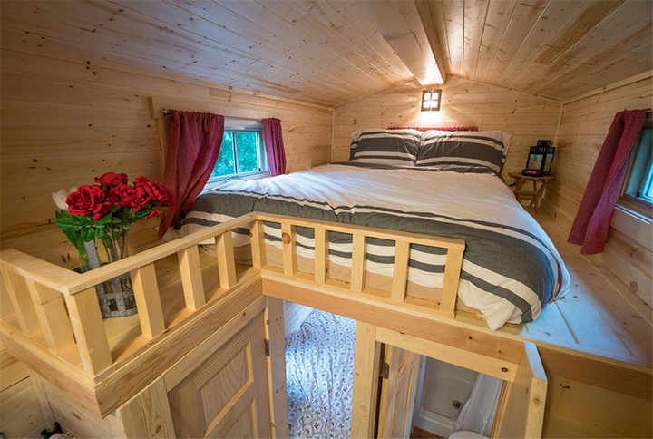 FVX-765 Tiny Mobile Home On Wheels With Bedroom, Bathroom & Kitchen (171 sq ft) - Image 5