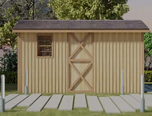MLD-753 Small Log Cabin Kit (160 sq ft) - Image 2