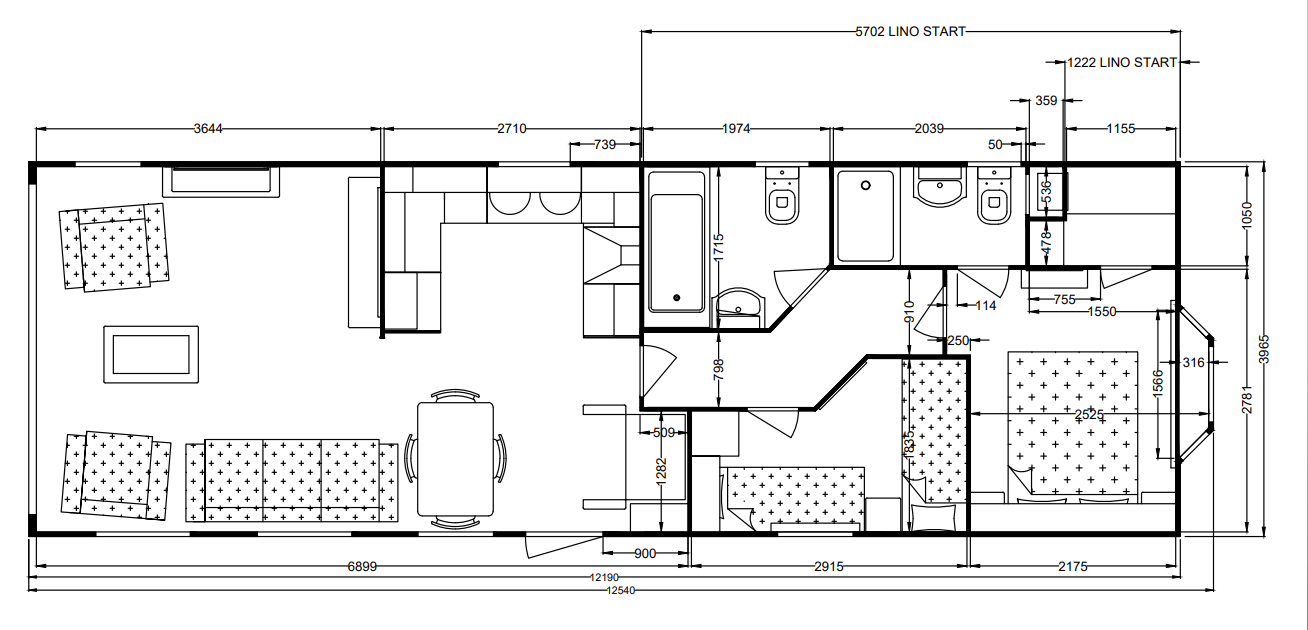 AVAILABLE | 2026 | NEW Sunrise Lodge ‘Superior’ | 40×13 with 2 beds - Image 27