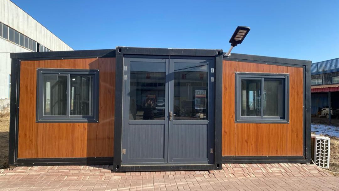 Duo Mod – 20′ Expandable Container Office | 385 SF Office Space