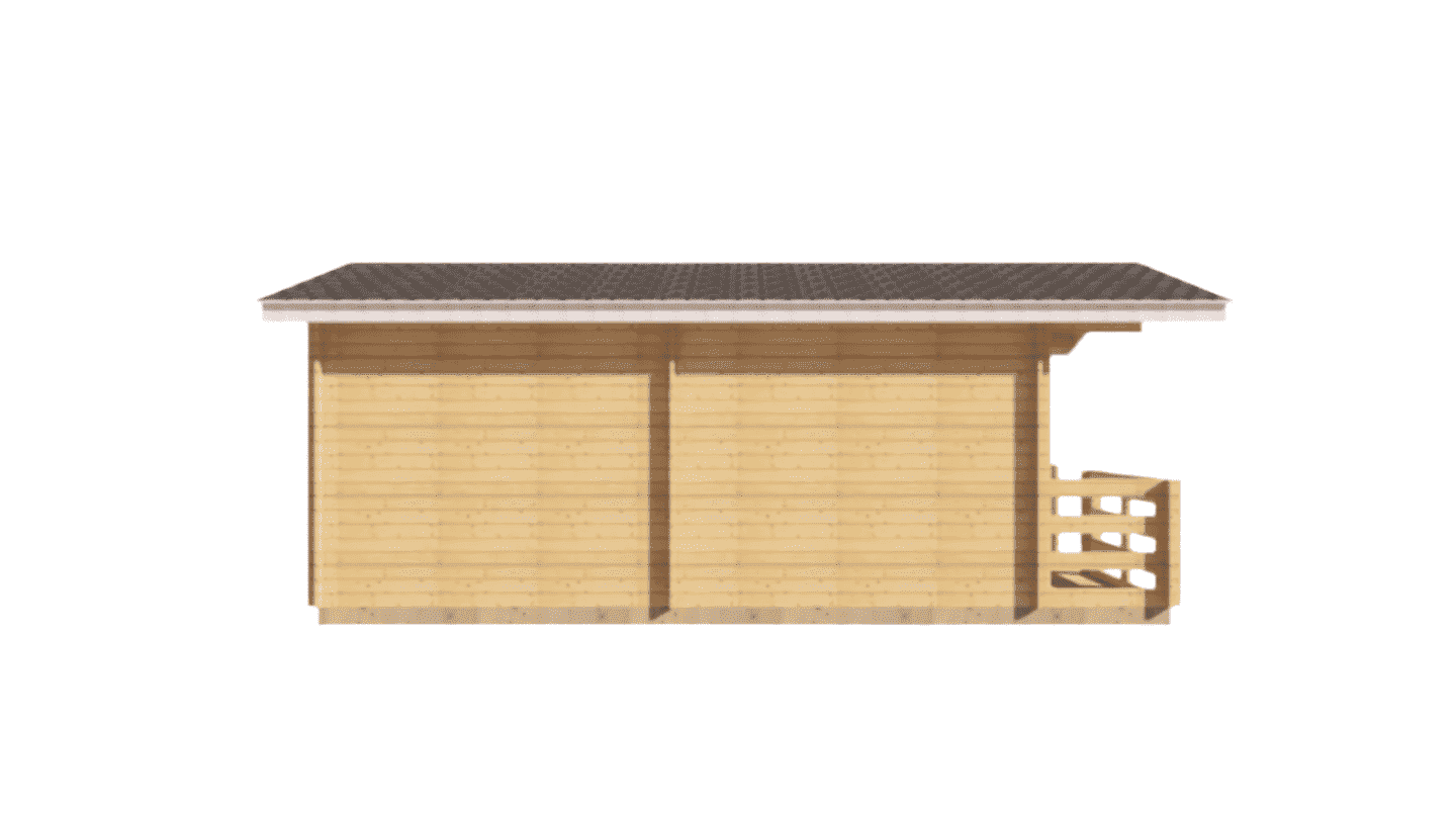 FGT-155 Small Cabin Kit With Bedroom, Bathroom and Kitchen (280sqft) - Image 5